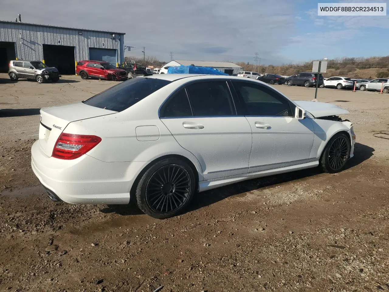 WDDGF8BB2CR234513 2012 Mercedes-Benz C 300 4Matic