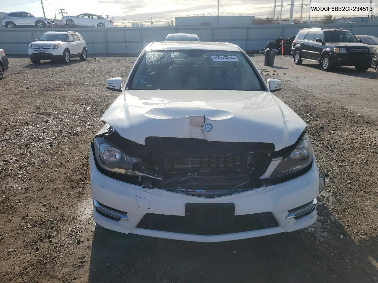 WDDGF8BB2CR234513 2012 Mercedes-Benz C 300 4Matic