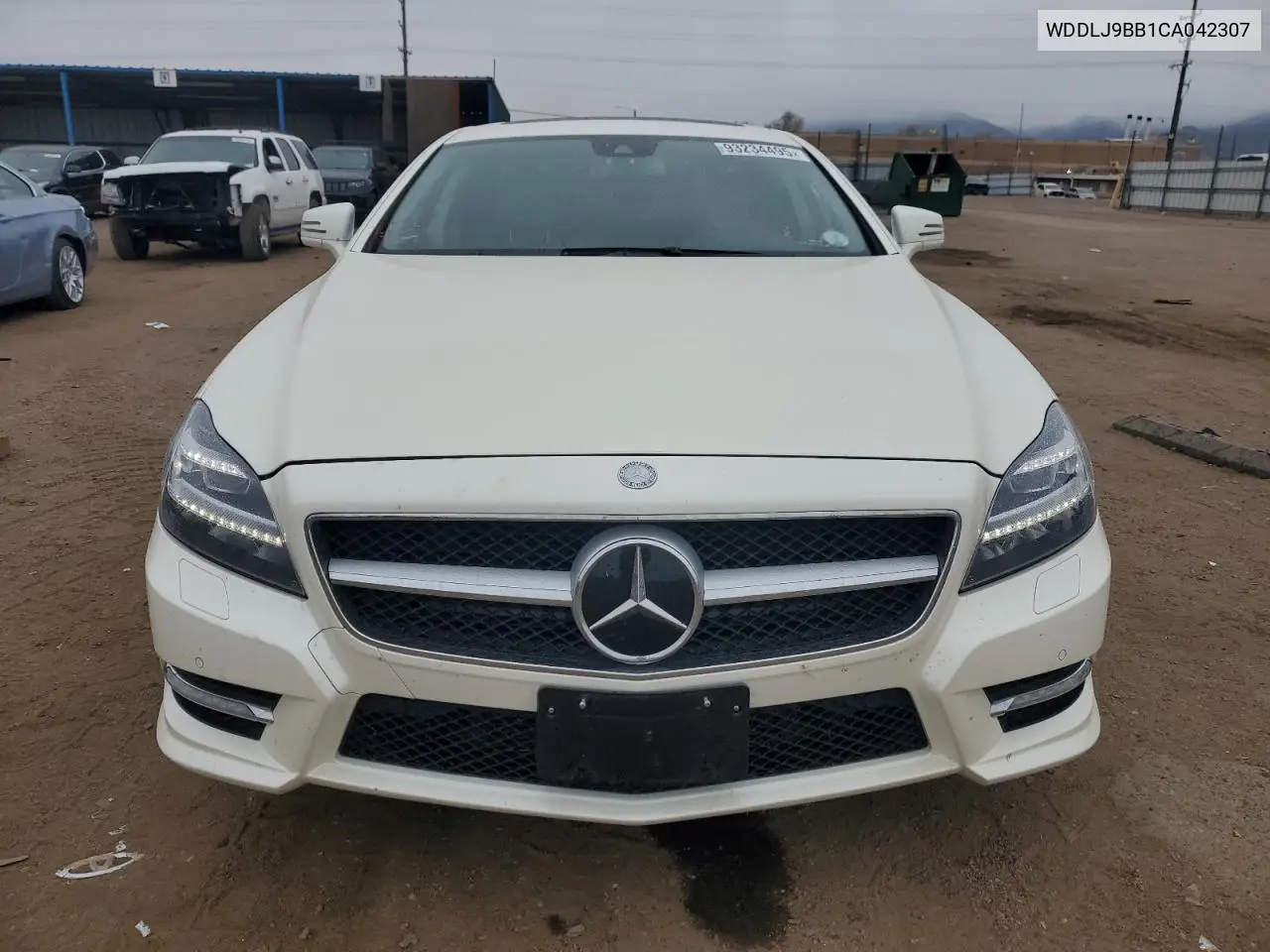 WDDLJ9BB1CA042307 2012 Mercedes-Benz Cls 550 4Matic