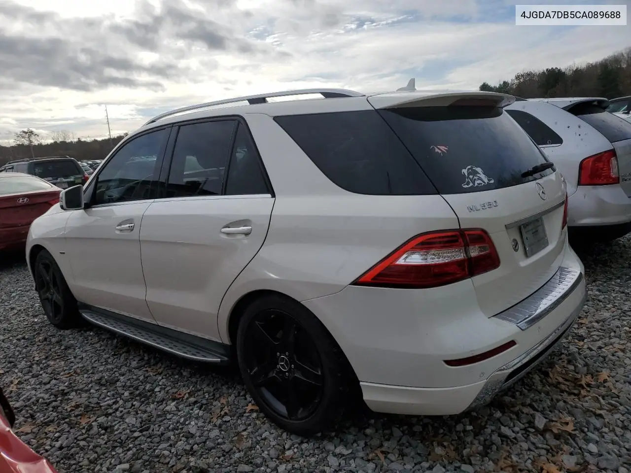 4JGDA7DB5CA089688 2012 Mercedes-Benz Ml 550 4Matic