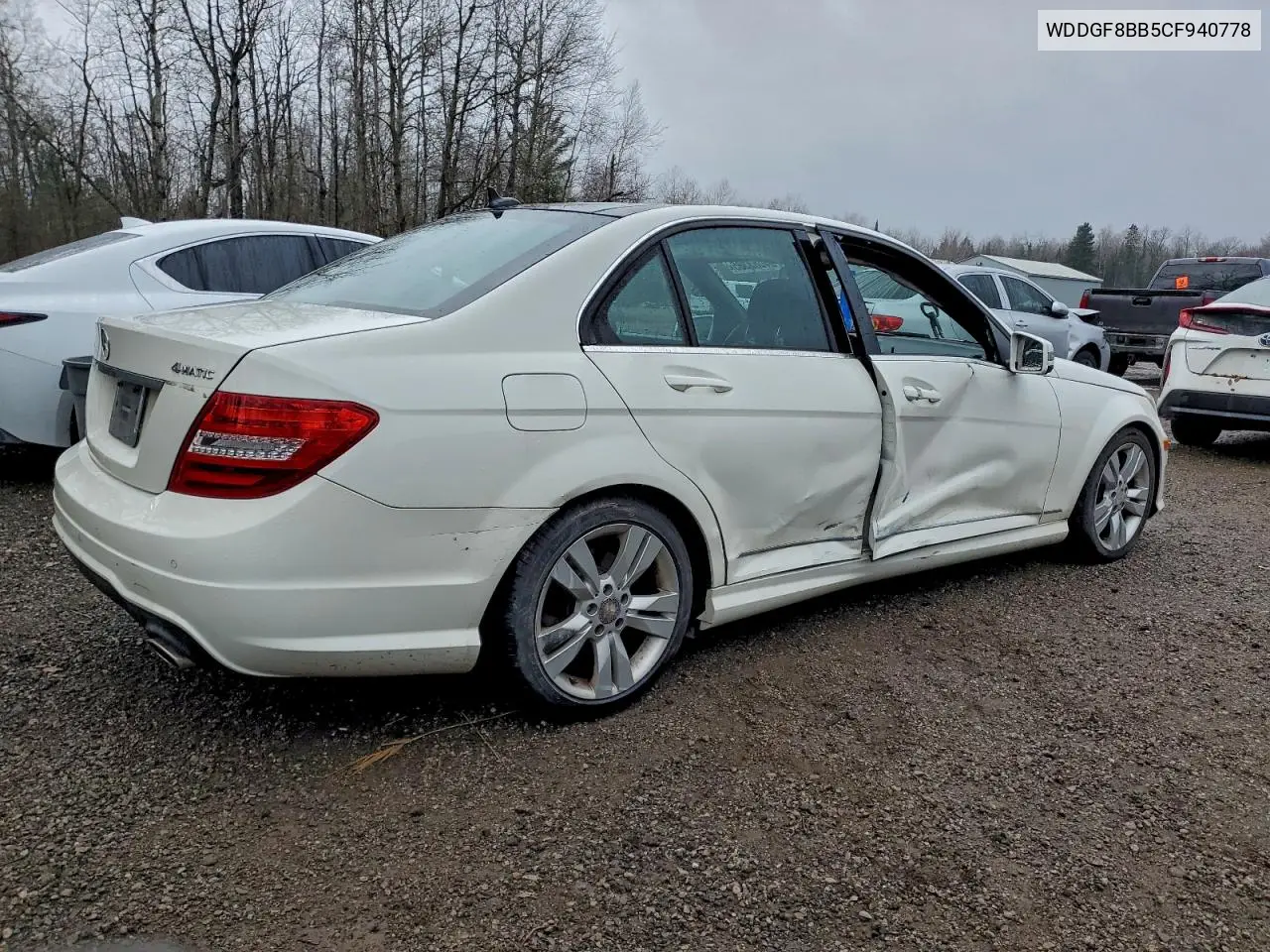 WDDGF8BB5CF940778 2012 Mercedes-Benz C 300 4Matic