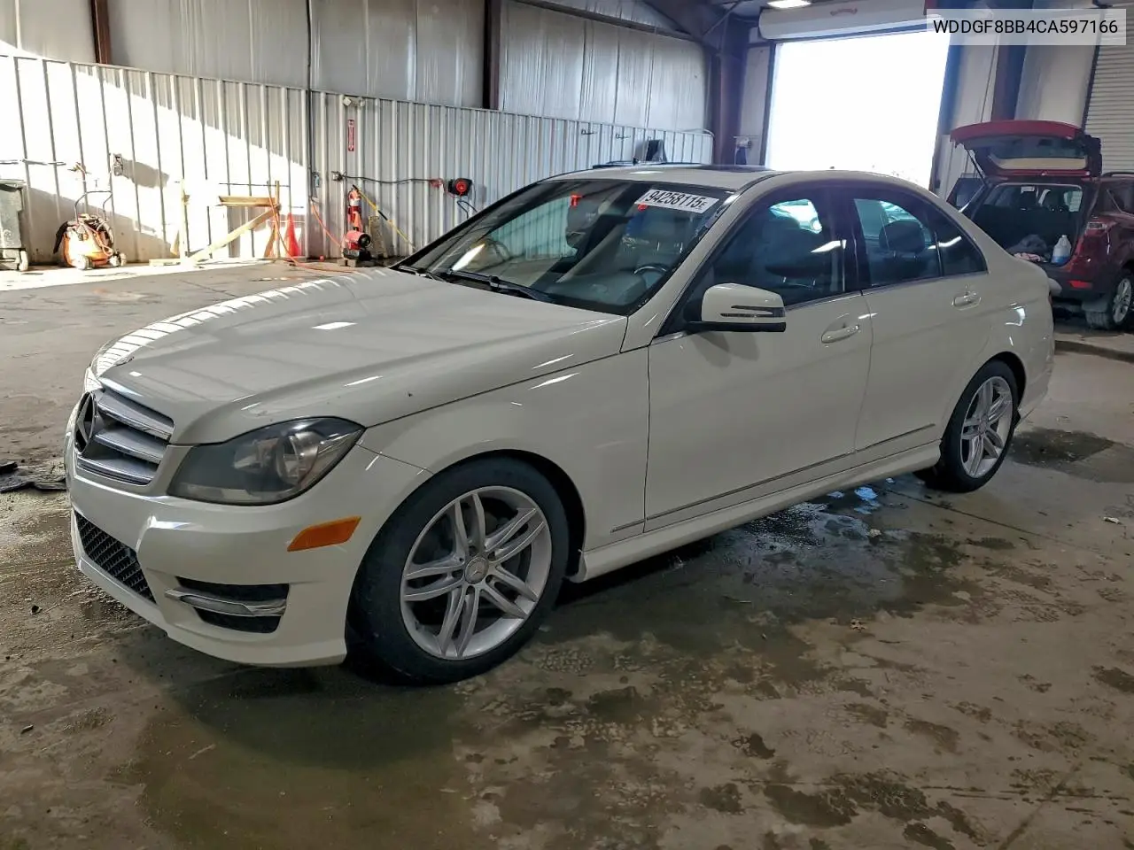 WDDGF8BB4CA597166 2012 Mercedes-Benz C 300 4Matic