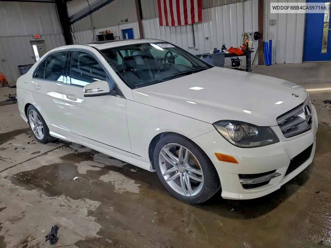 WDDGF8BB4CA597166 2012 Mercedes-Benz C 300 4Matic