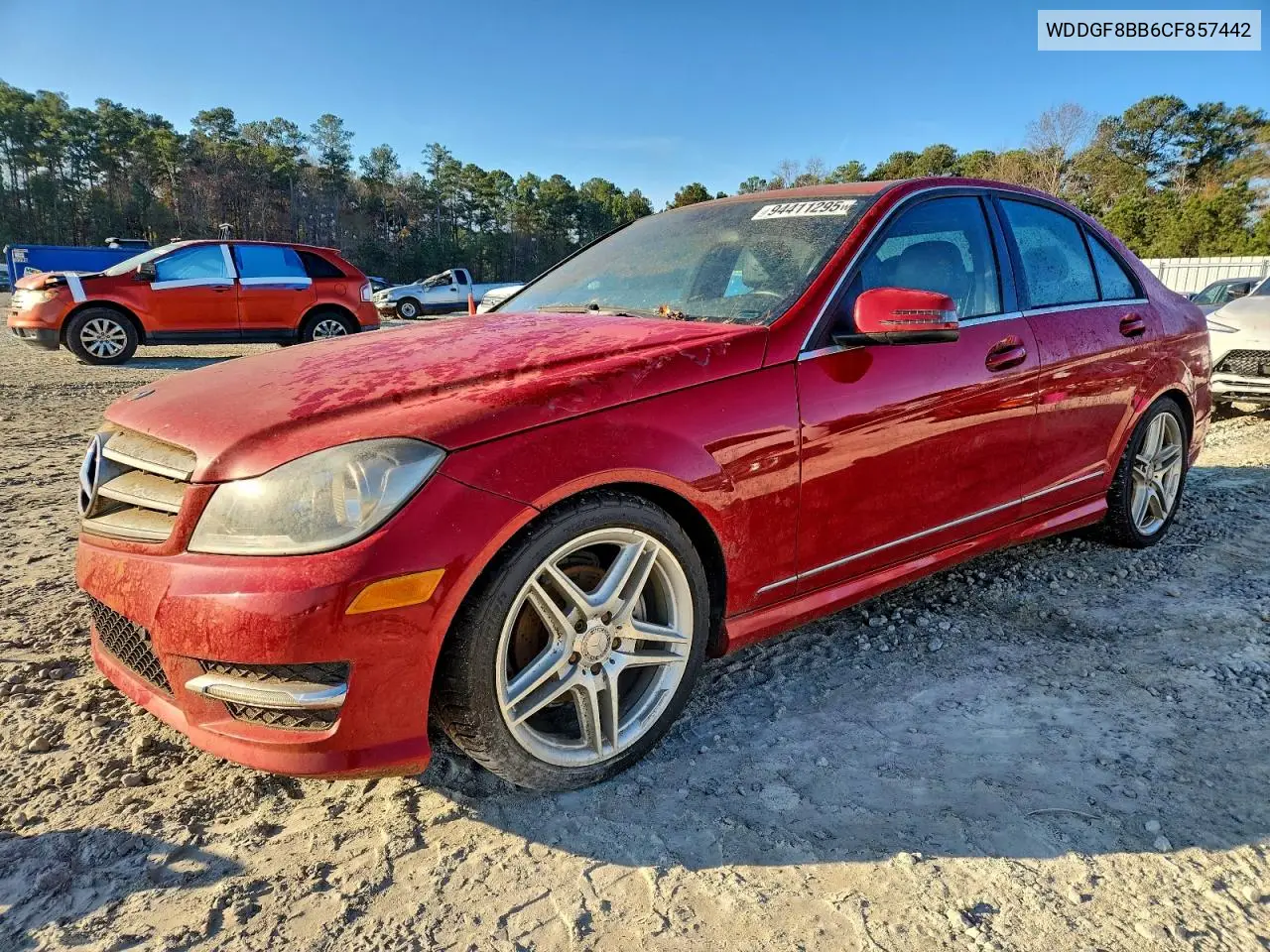 WDDGF8BB6CF857442 2012 Mercedes-Benz C 300 4Matic