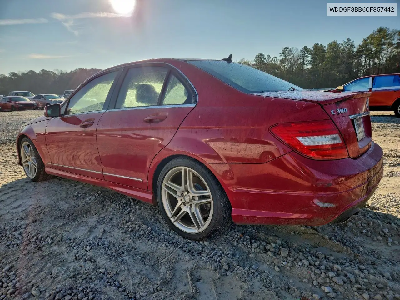 WDDGF8BB6CF857442 2012 Mercedes-Benz C 300 4Matic