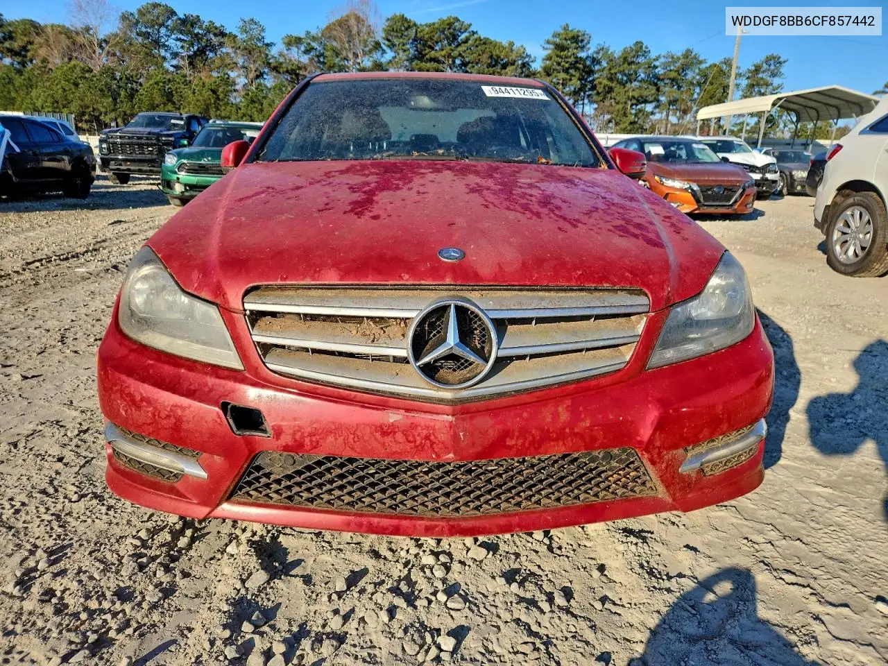 WDDGF8BB6CF857442 2012 Mercedes-Benz C 300 4Matic
