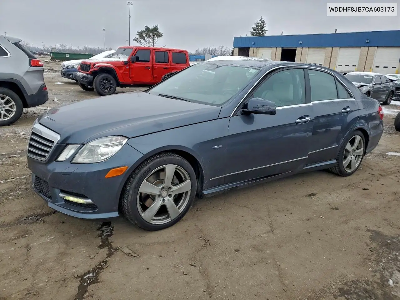 WDDHF8JB7CA603175 2012 Mercedes-Benz E 350 4Matic
