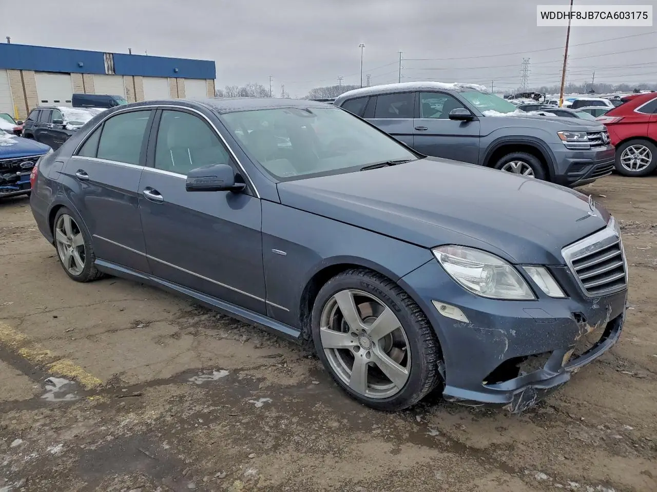 WDDHF8JB7CA603175 2012 Mercedes-Benz E 350 4Matic