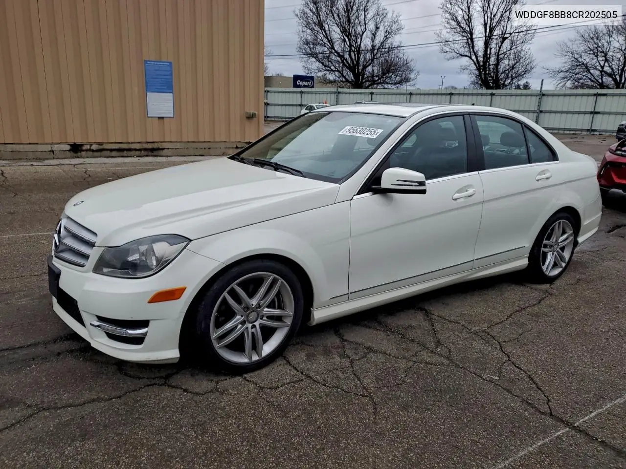WDDGF8BB8CR202505 2012 Mercedes-Benz C 300 4Matic