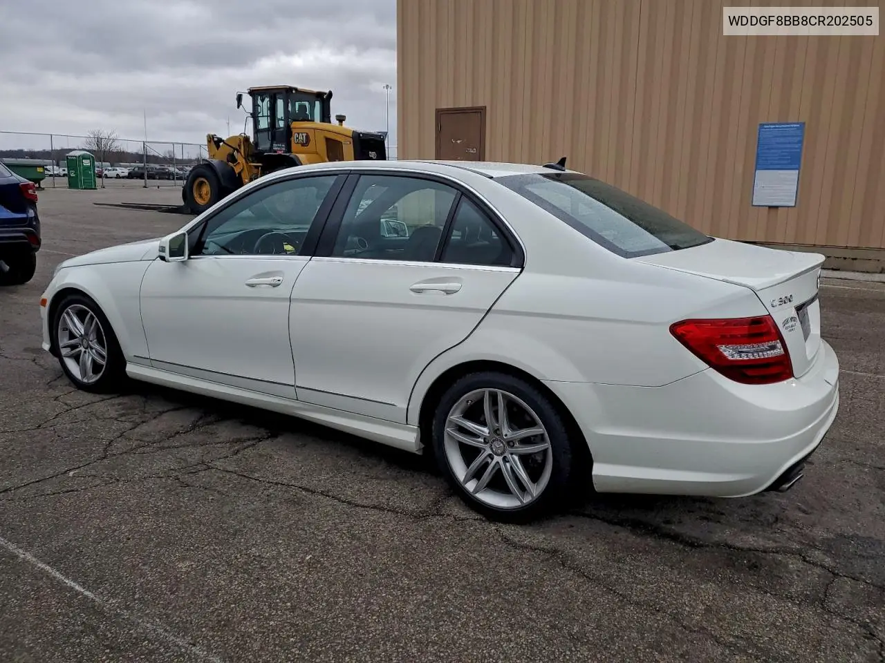 WDDGF8BB8CR202505 2012 Mercedes-Benz C 300 4Matic