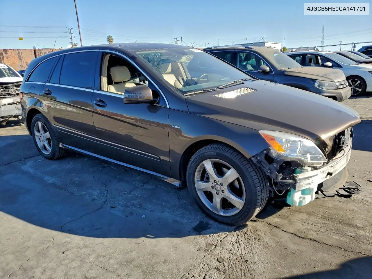 4JGCB5HE0CA141701 2012 Mercedes-Benz R 350 4Matic
