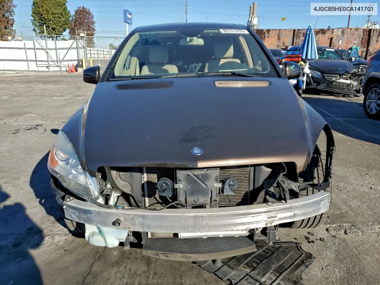 4JGCB5HE0CA141701 2012 Mercedes-Benz R 350 4Matic