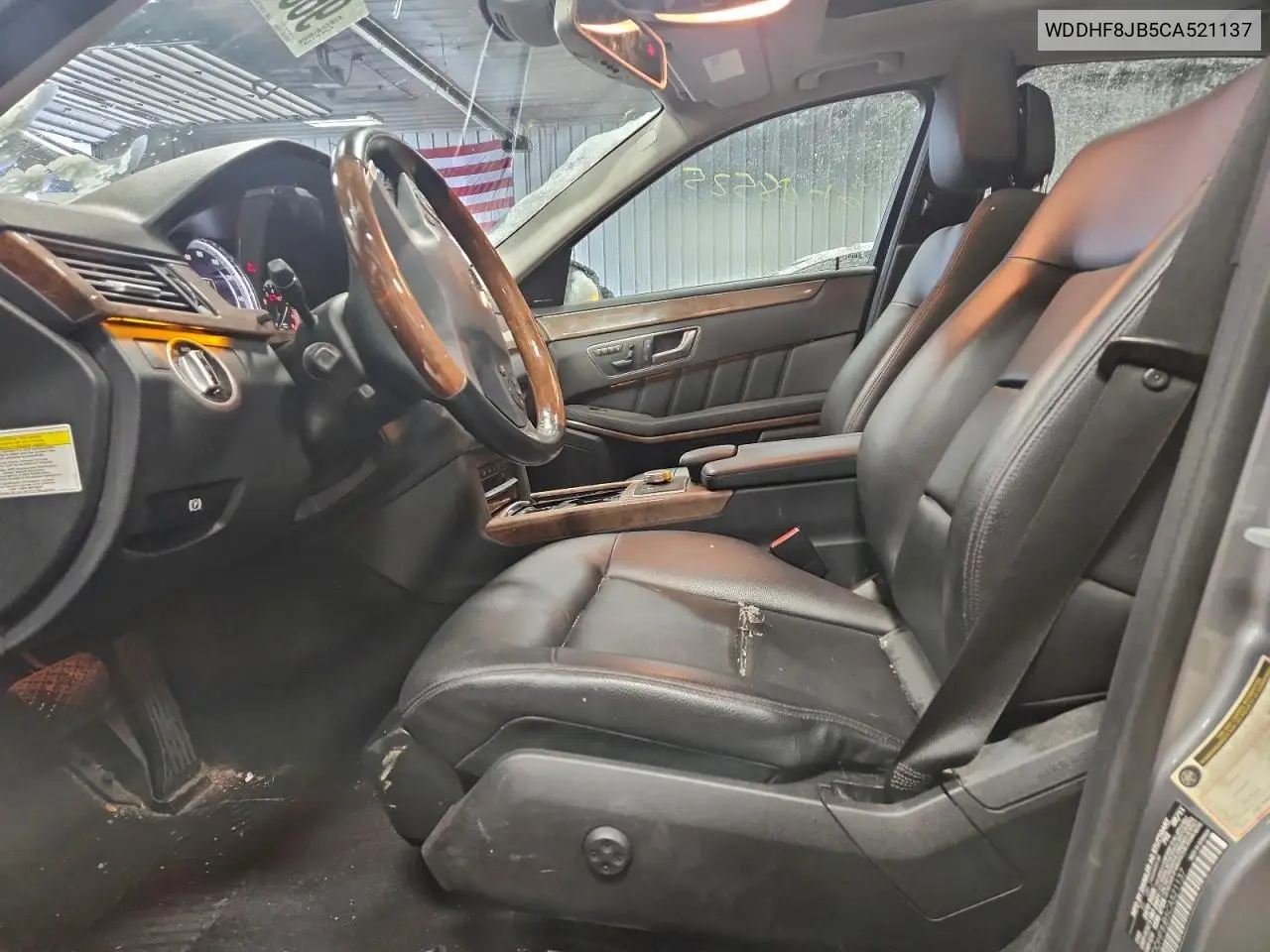 WDDHF8JB5CA521137 2012 Mercedes-Benz E 350 4Matic