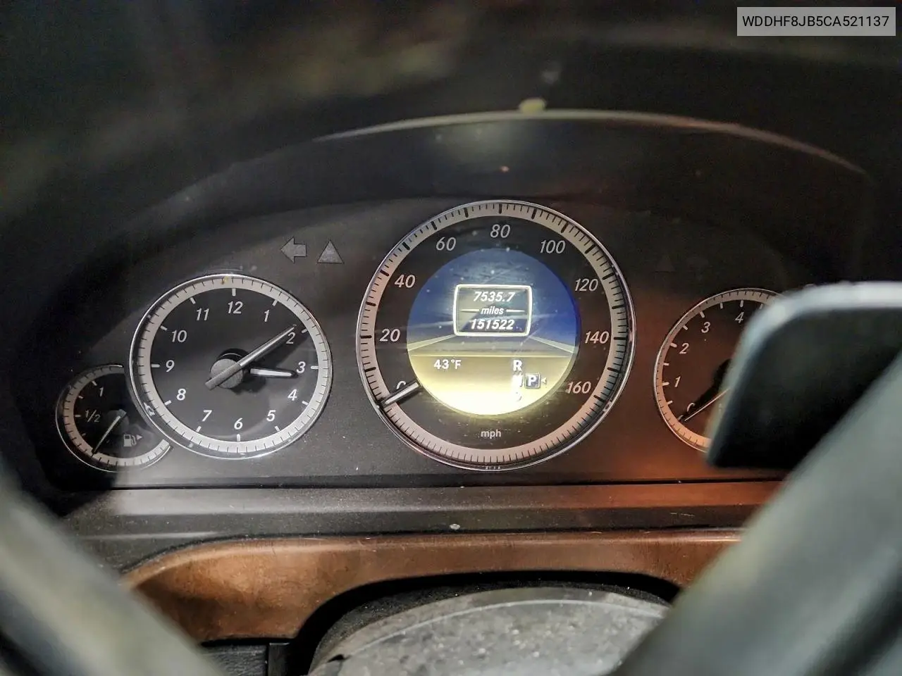 WDDHF8JB5CA521137 2012 Mercedes-Benz E 350 4Matic