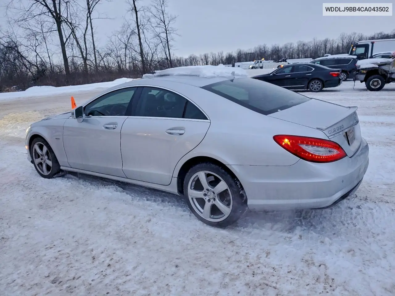 WDDLJ9BB4CA043502 2012 Mercedes-Benz Cls 550 4Matic