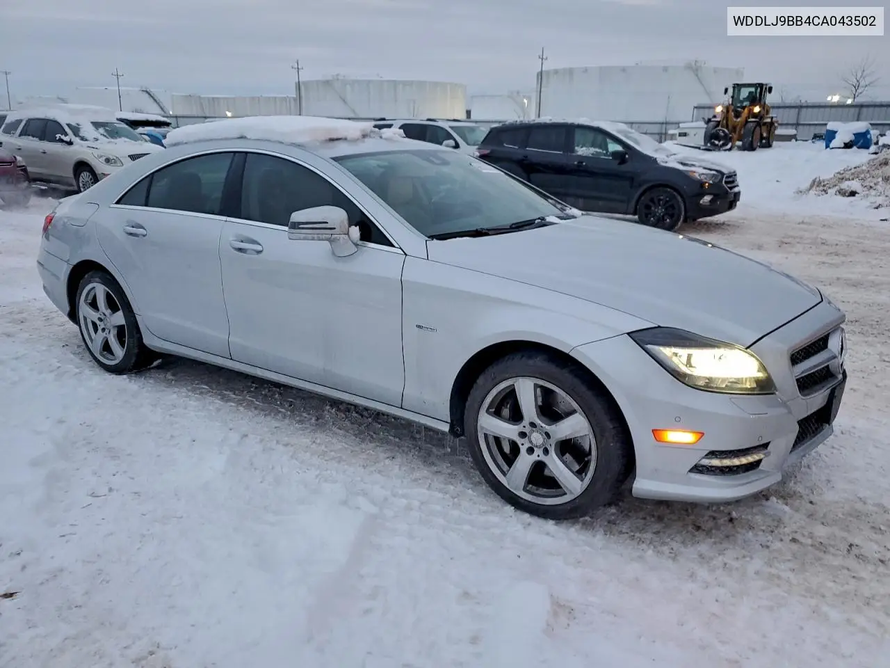 WDDLJ9BB4CA043502 2012 Mercedes-Benz Cls 550 4Matic
