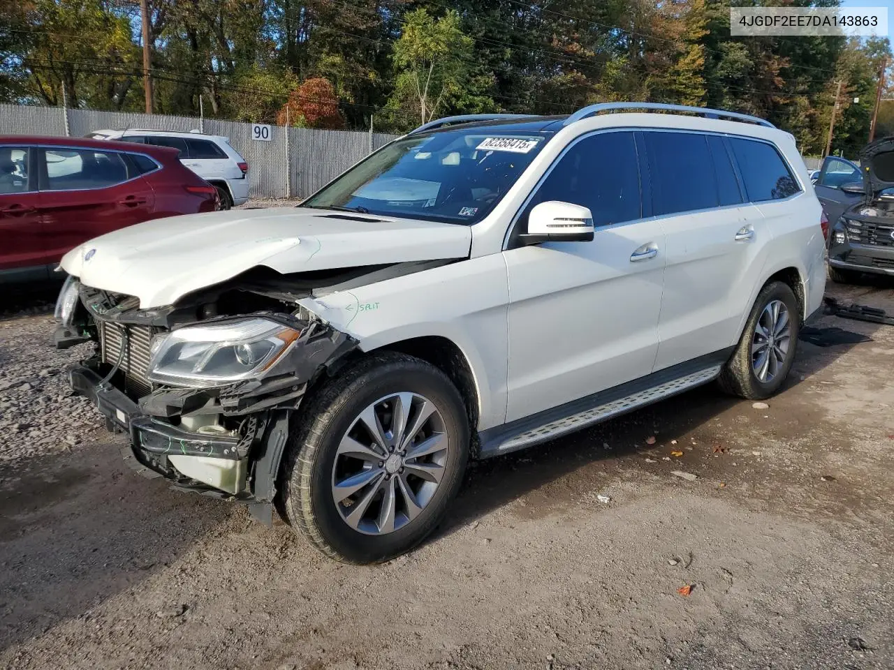 4JGDF2EE7DA143863 2013 Mercedes-Benz Gl 350 Bluetec