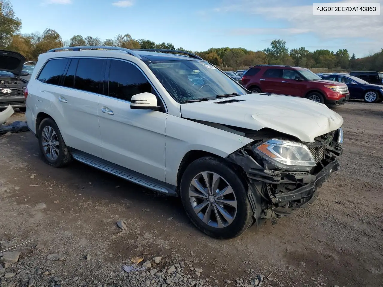 4JGDF2EE7DA143863 2013 Mercedes-Benz Gl 350 Bluetec