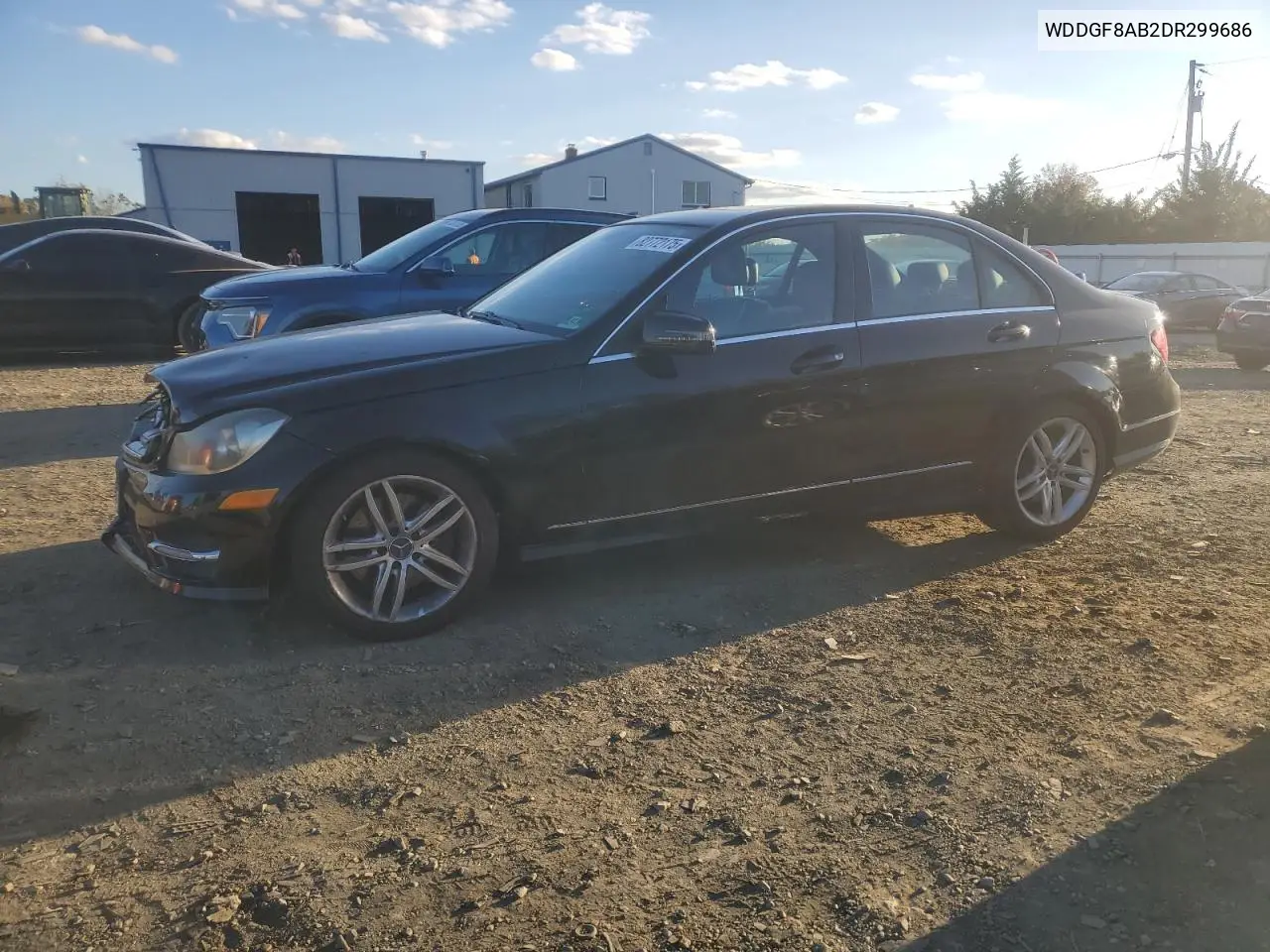 WDDGF8AB2DR299686 2013 Mercedes-Benz C 300 4Matic