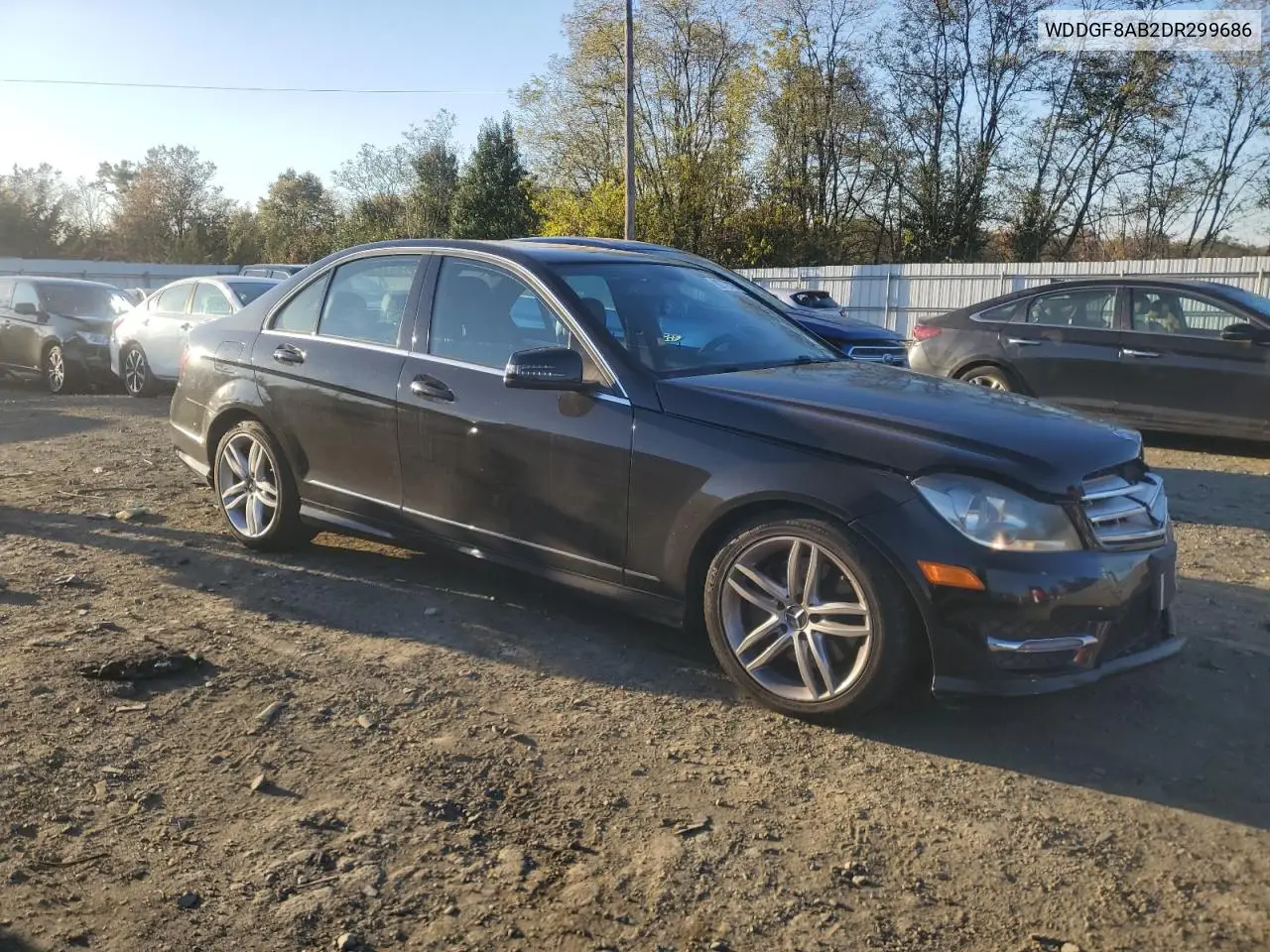 WDDGF8AB2DR299686 2013 Mercedes-Benz C 300 4Matic