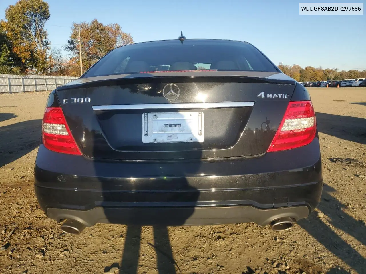 WDDGF8AB2DR299686 2013 Mercedes-Benz C 300 4Matic