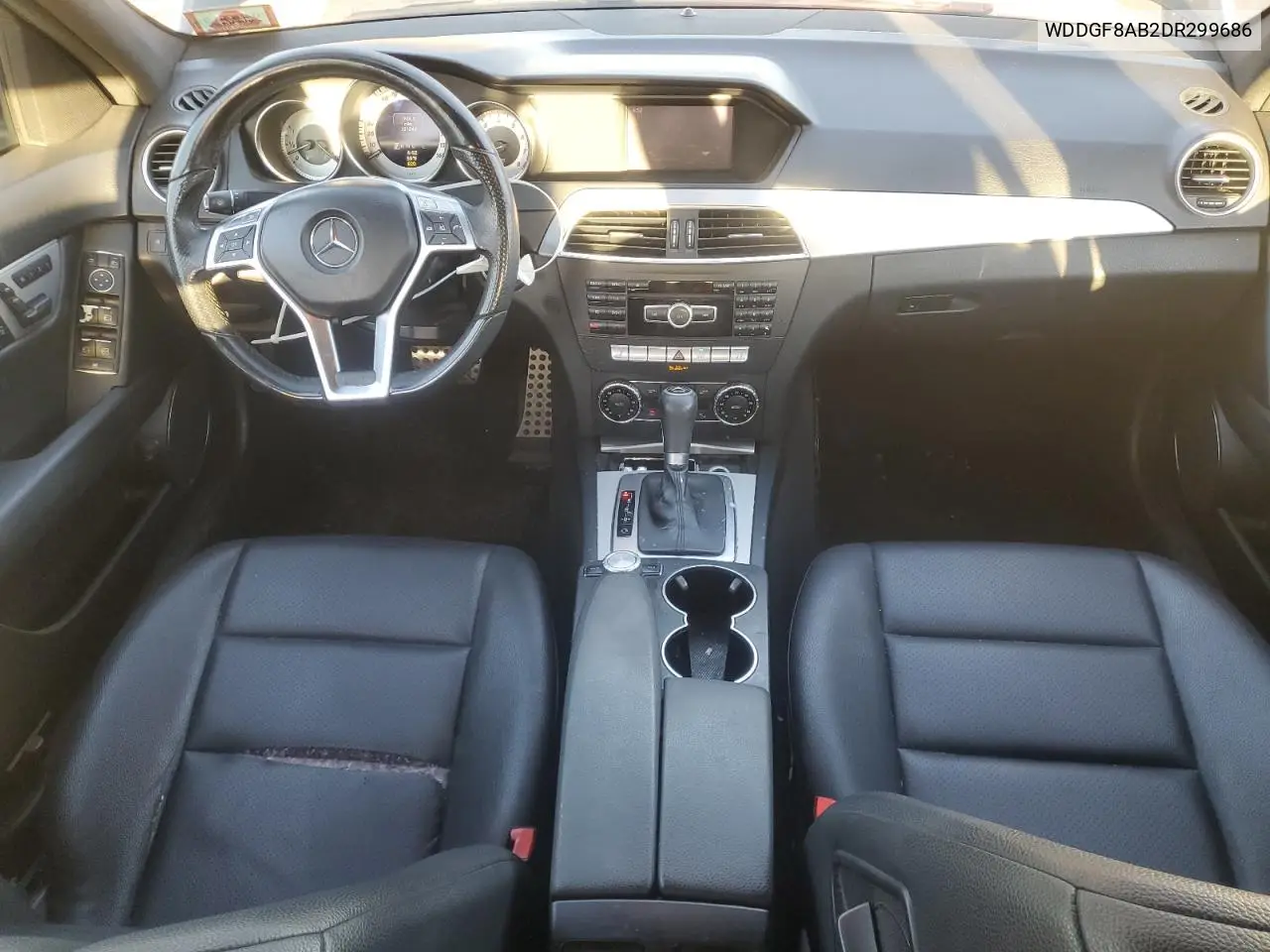 WDDGF8AB2DR299686 2013 Mercedes-Benz C 300 4Matic