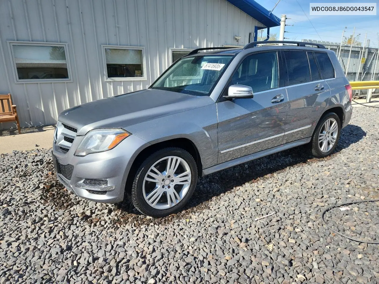 WDCGG8JB6DG043547 2013 Mercedes-Benz Glk 350 4Matic