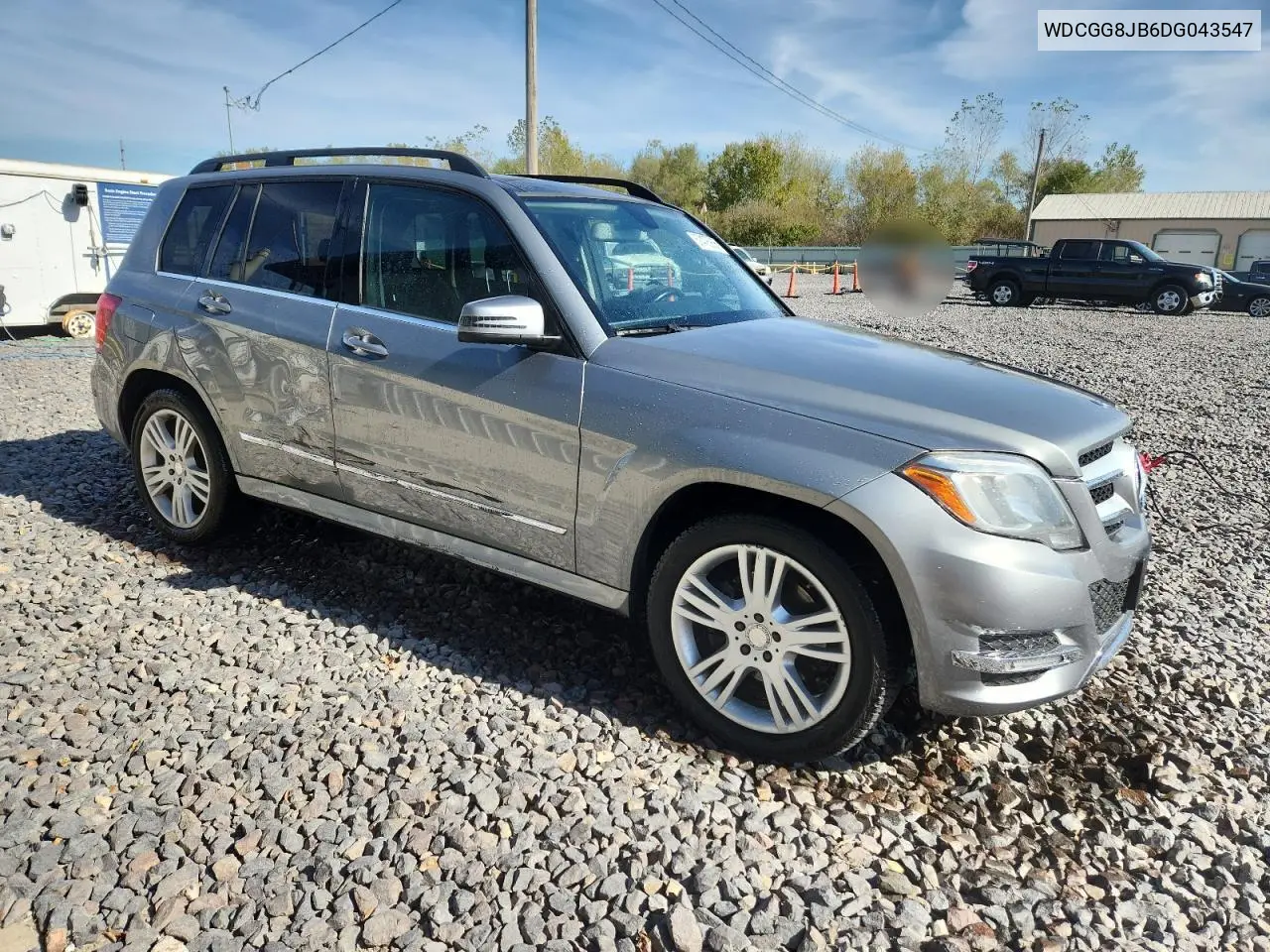 WDCGG8JB6DG043547 2013 Mercedes-Benz Glk 350 4Matic