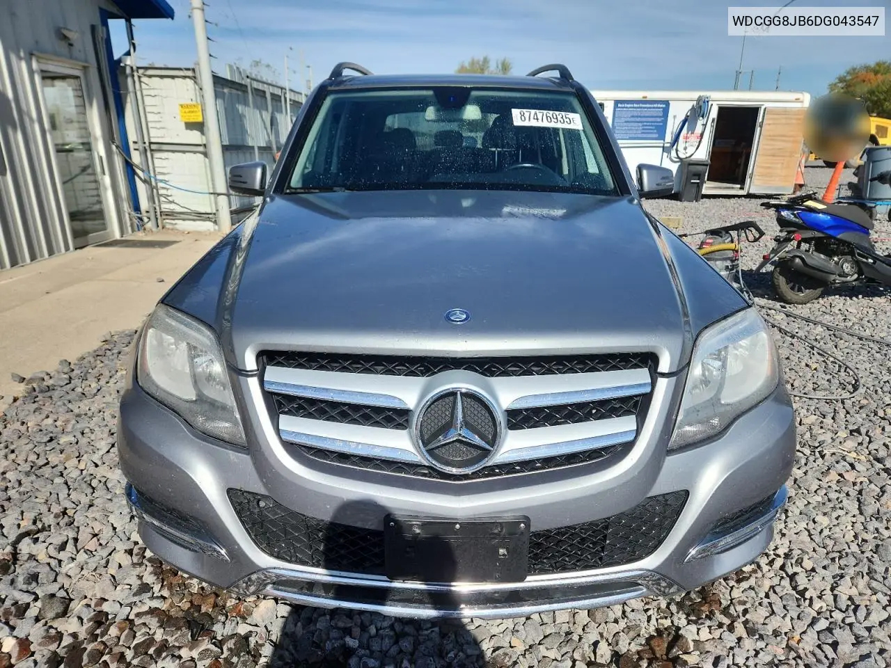 WDCGG8JB6DG043547 2013 Mercedes-Benz Glk 350 4Matic