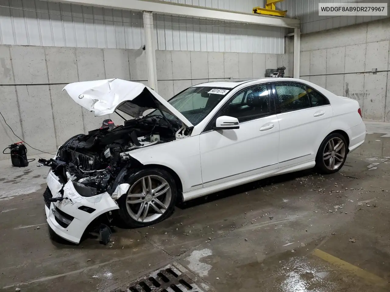 WDDGF8AB9DR279967 2013 Mercedes-Benz C 300 4Matic