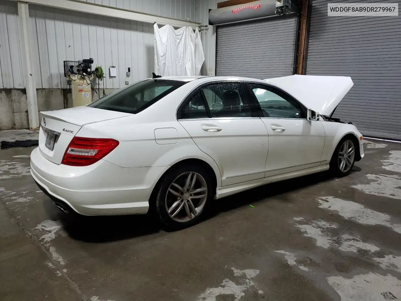WDDGF8AB9DR279967 2013 Mercedes-Benz C 300 4Matic