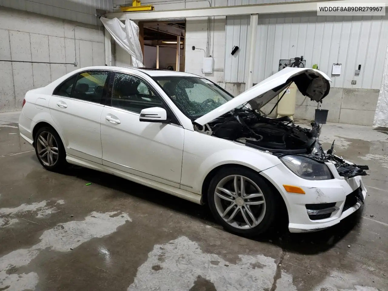 WDDGF8AB9DR279967 2013 Mercedes-Benz C 300 4Matic