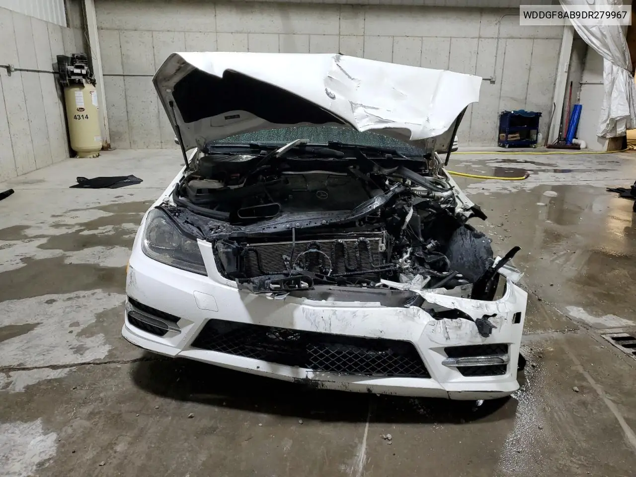 WDDGF8AB9DR279967 2013 Mercedes-Benz C 300 4Matic
