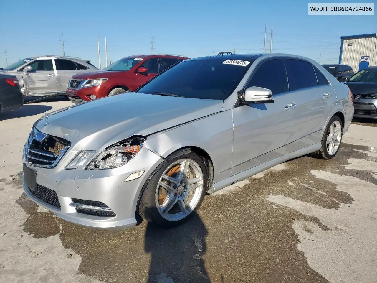 WDDHF9BB6DA724866 2013 Mercedes-Benz E 550 4Matic