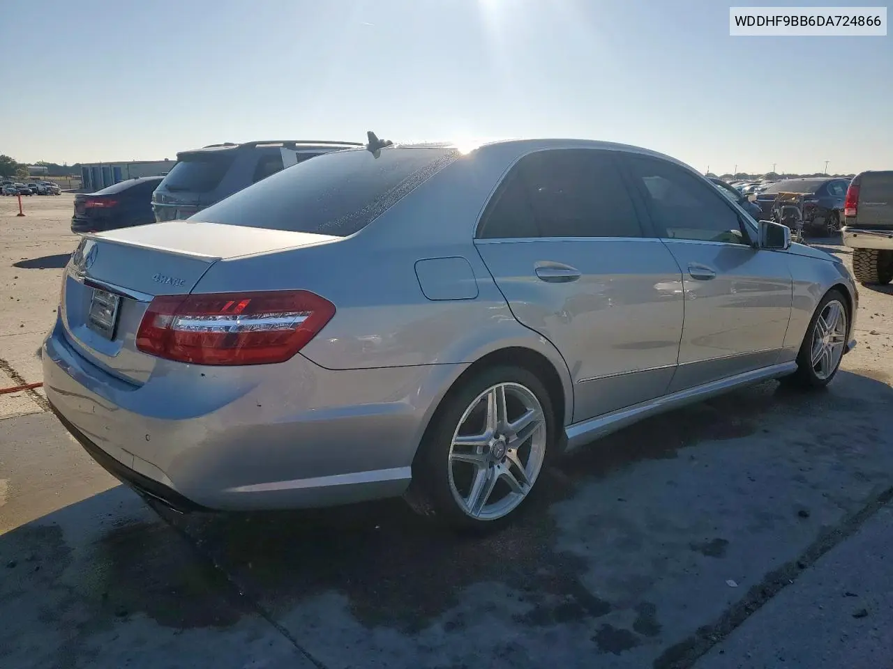 WDDHF9BB6DA724866 2013 Mercedes-Benz E 550 4Matic