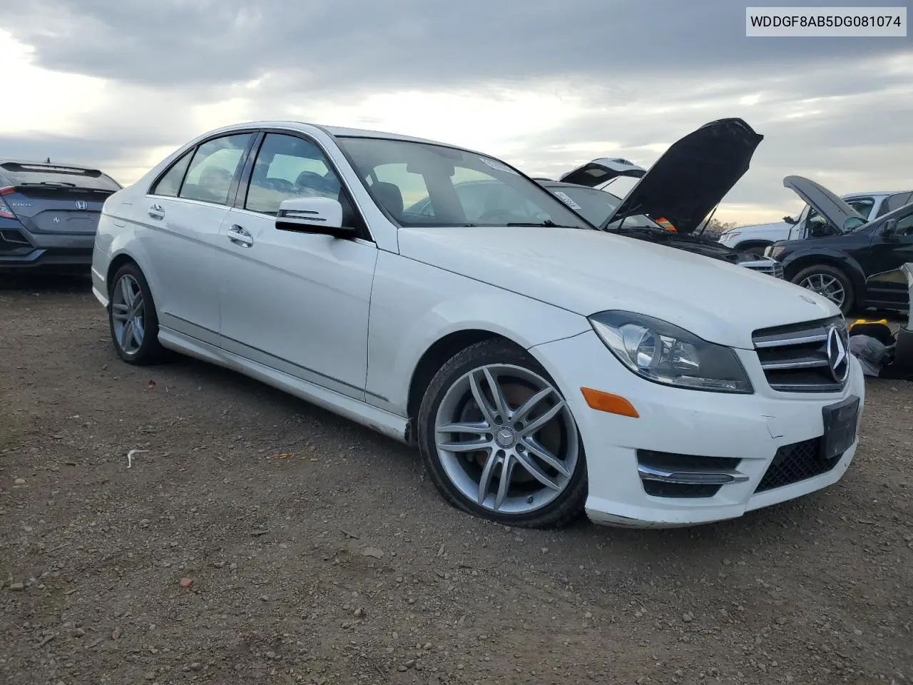 WDDGF8AB5DG081074 2013 Mercedes-Benz C 300 4Matic