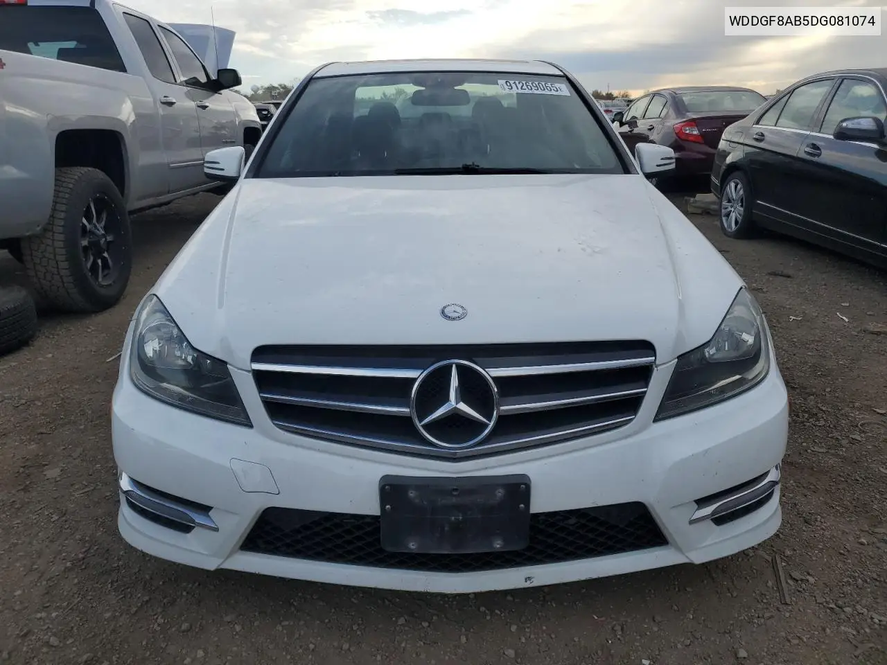WDDGF8AB5DG081074 2013 Mercedes-Benz C 300 4Matic