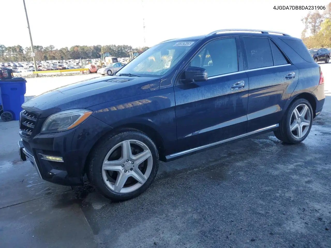 4JGDA7DB8DA231906 2013 Mercedes-Benz Ml 550 4Matic