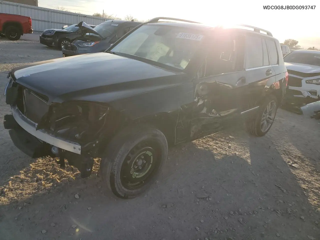 WDCGG8JB0DG093747 2013 Mercedes-Benz Glk 350 4Matic