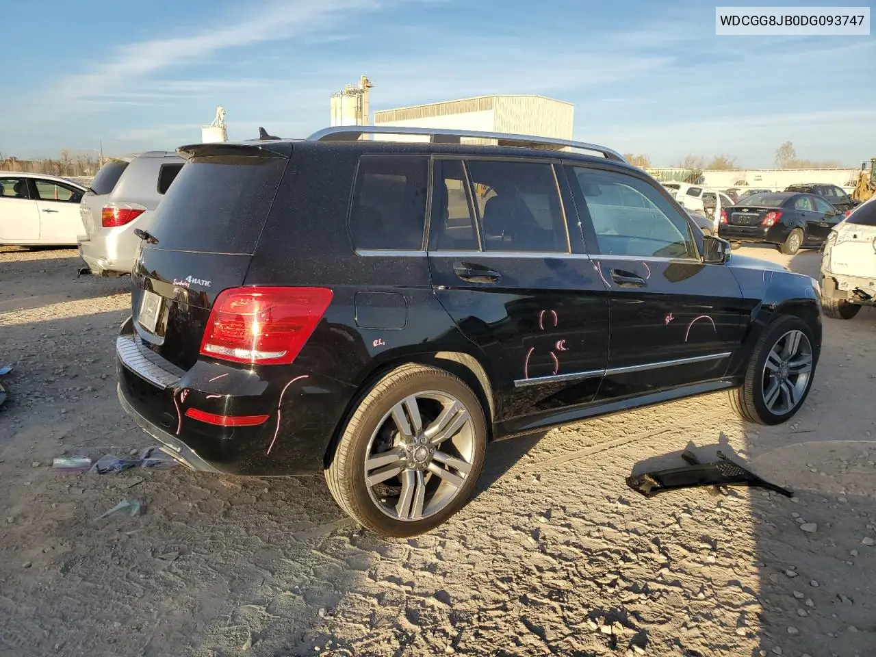 WDCGG8JB0DG093747 2013 Mercedes-Benz Glk 350 4Matic