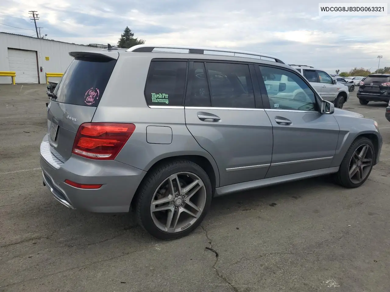 WDCGG8JB3DG063321 2013 Mercedes-Benz Glk 350 4Matic