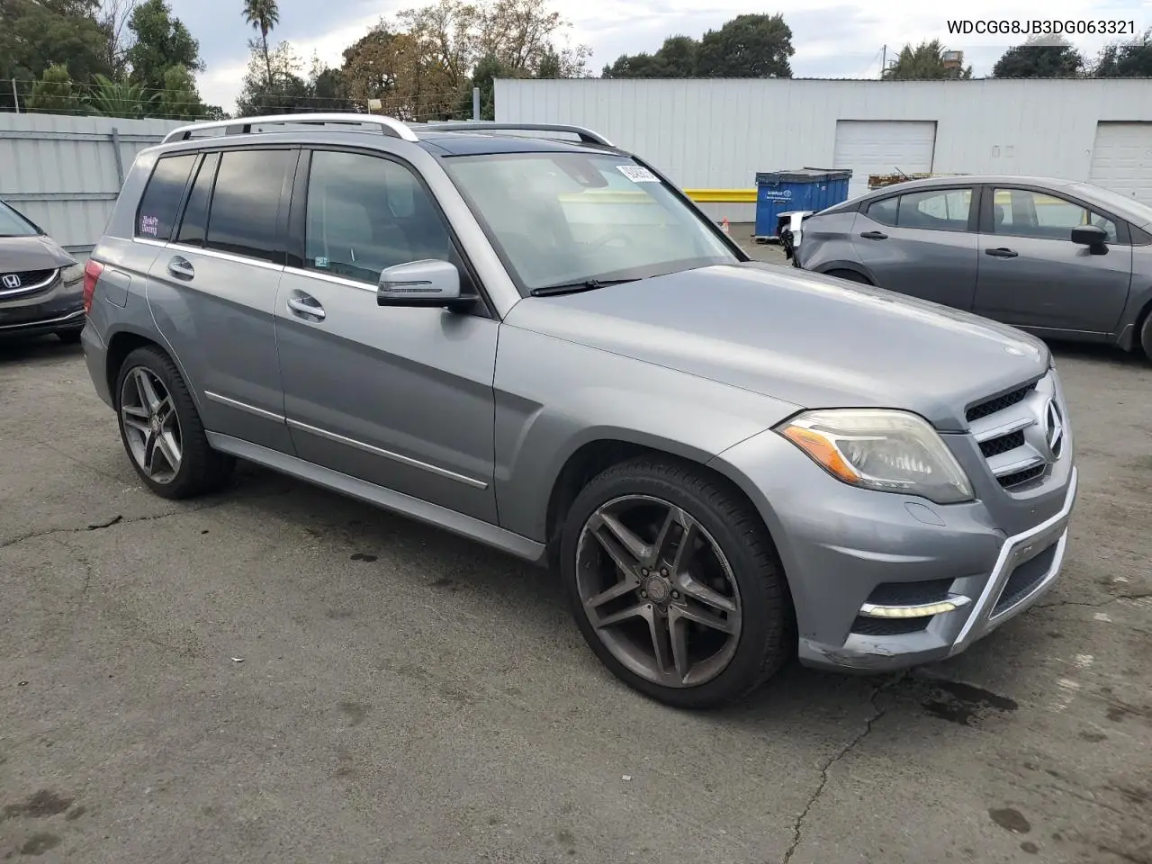 WDCGG8JB3DG063321 2013 Mercedes-Benz Glk 350 4Matic