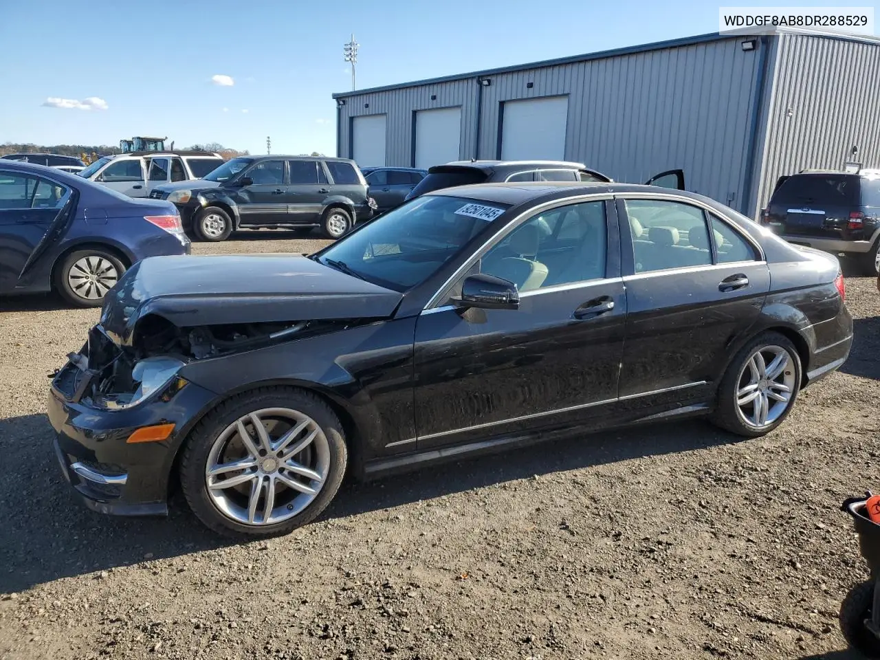 WDDGF8AB8DR288529 2013 Mercedes-Benz C 300 4Matic