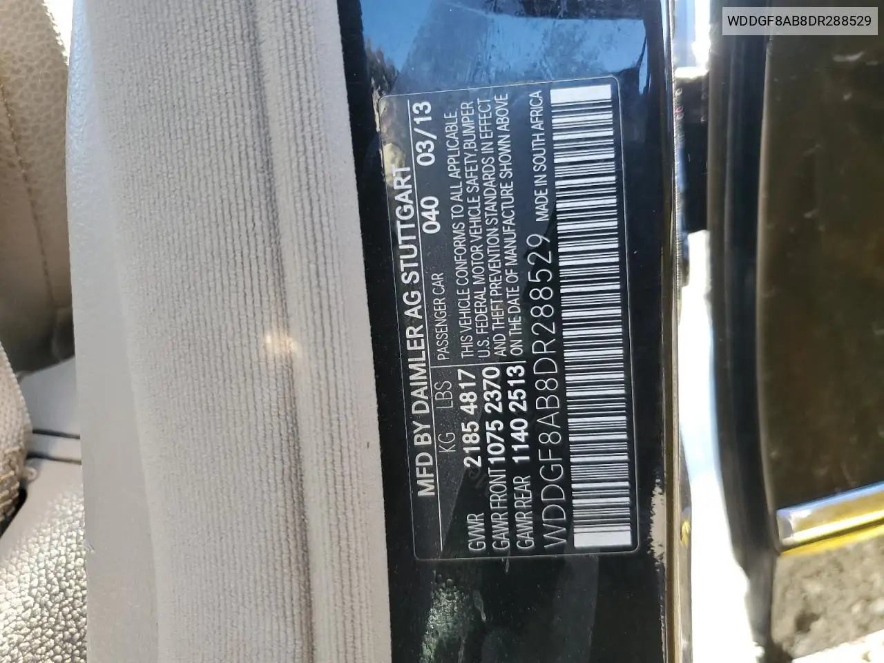 WDDGF8AB8DR288529 2013 Mercedes-Benz C 300 4Matic