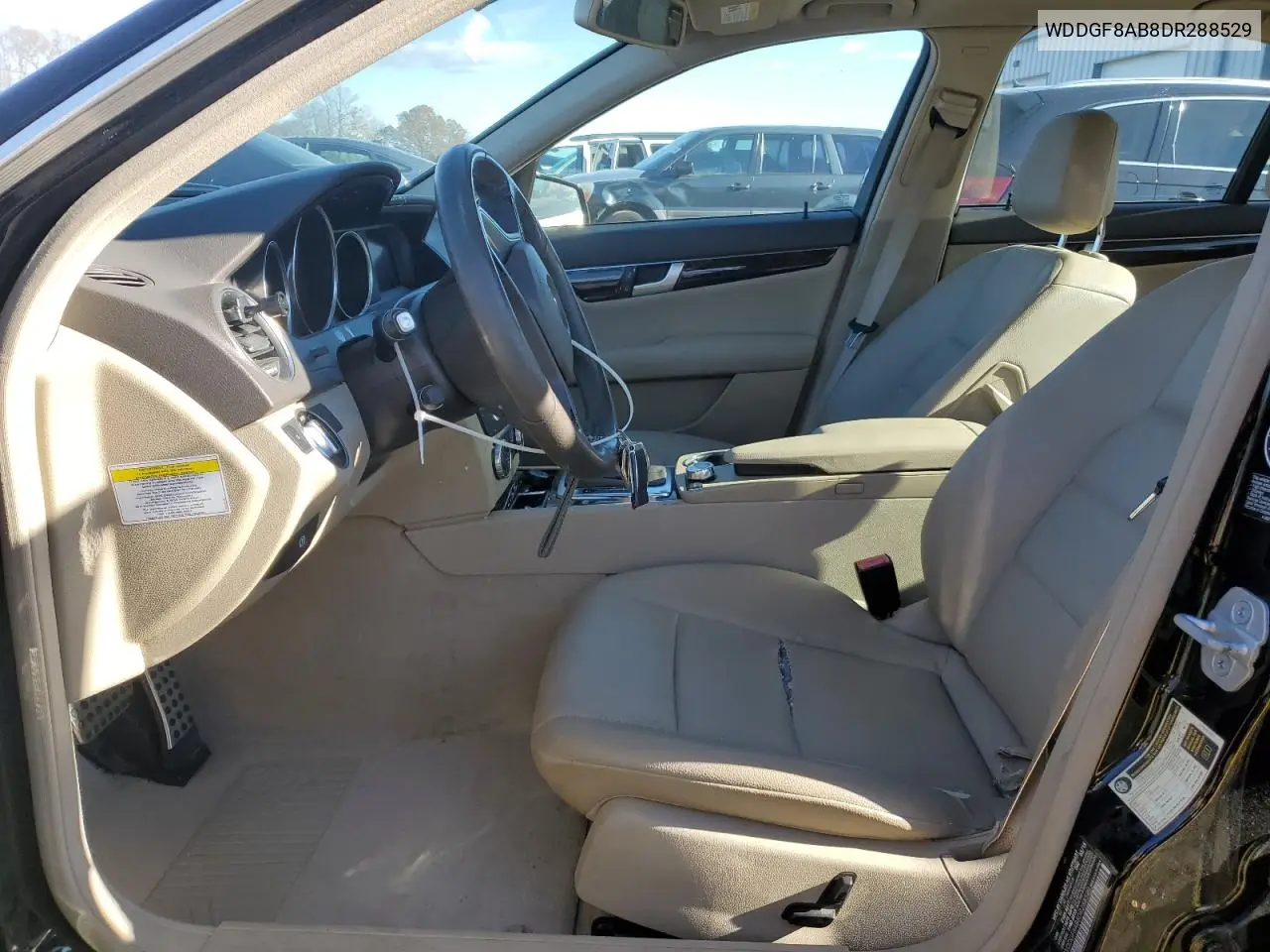 WDDGF8AB8DR288529 2013 Mercedes-Benz C 300 4Matic