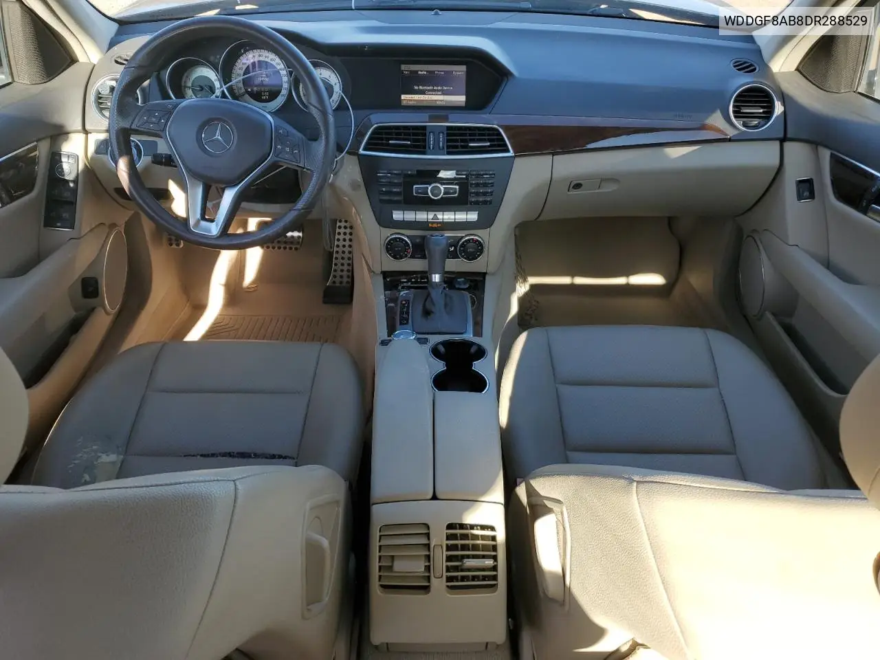 WDDGF8AB8DR288529 2013 Mercedes-Benz C 300 4Matic