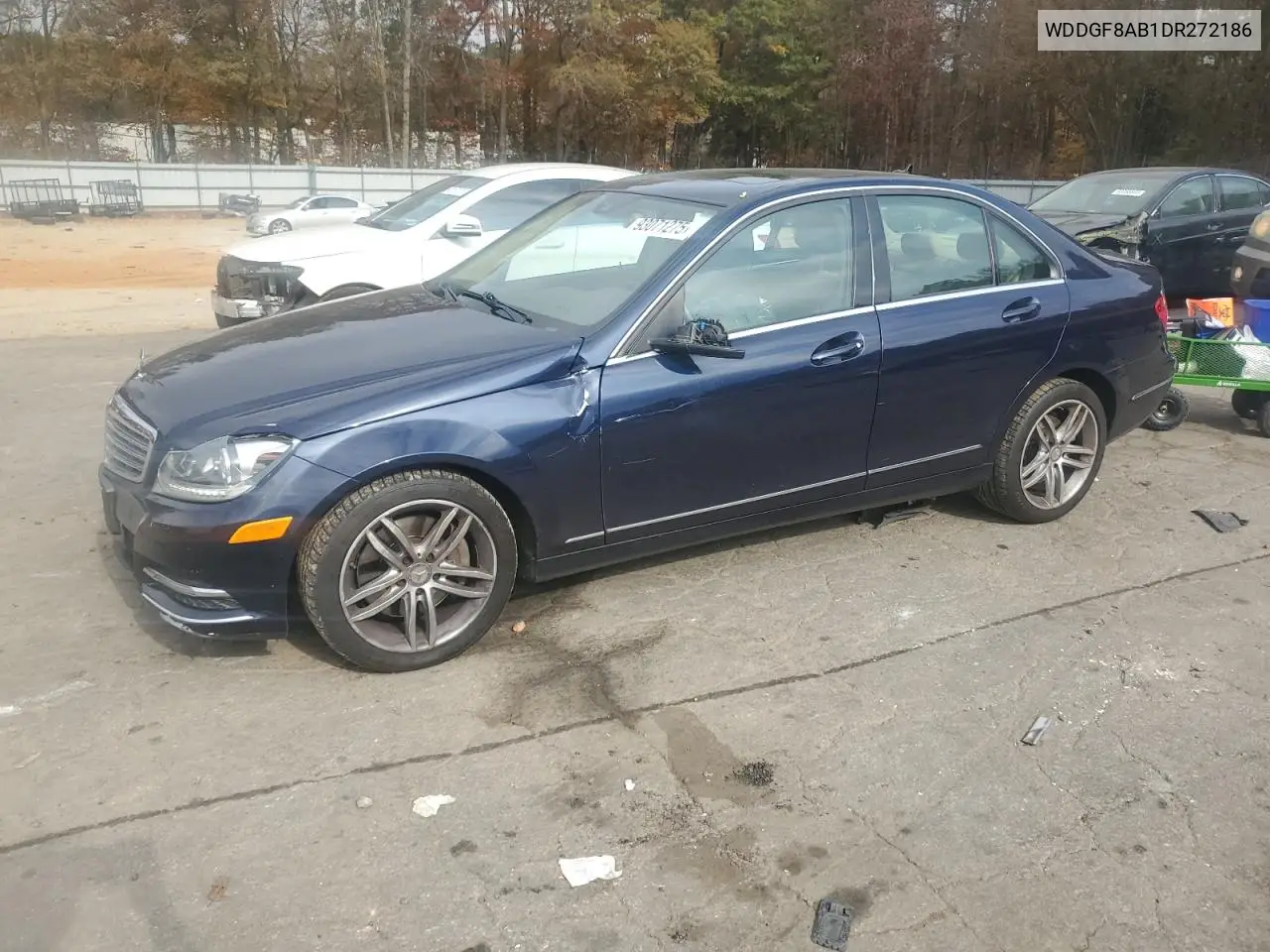 WDDGF8AB1DR272186 2013 Mercedes-Benz C 300 4Matic