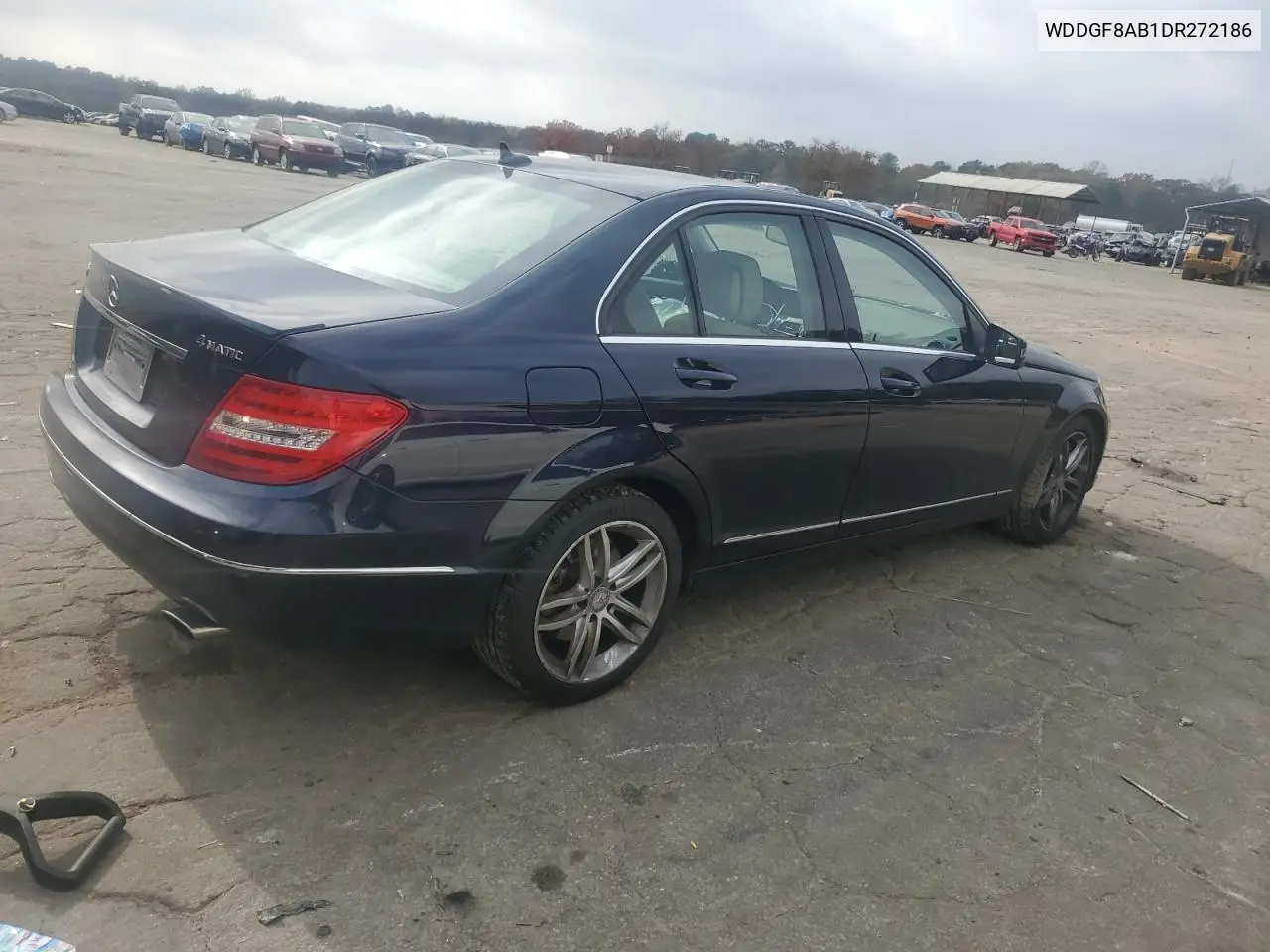 WDDGF8AB1DR272186 2013 Mercedes-Benz C 300 4Matic