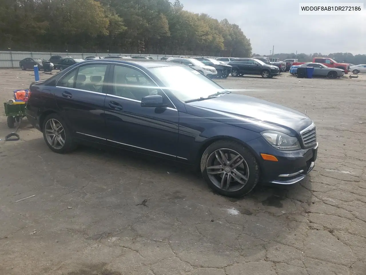 WDDGF8AB1DR272186 2013 Mercedes-Benz C 300 4Matic