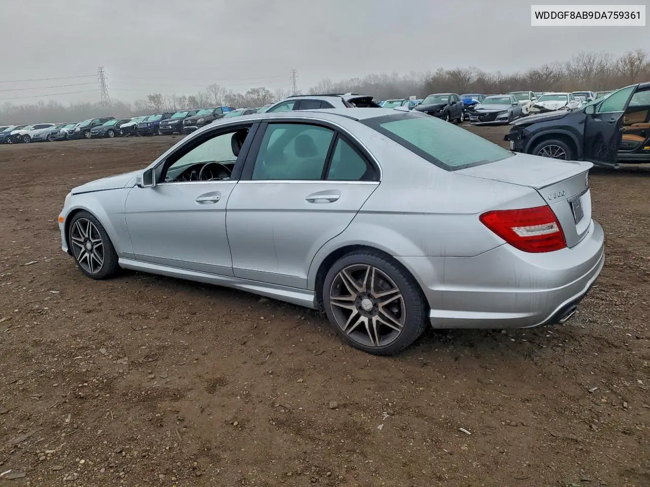 WDDGF8AB9DA759361 2013 Mercedes-Benz C 300 4Matic